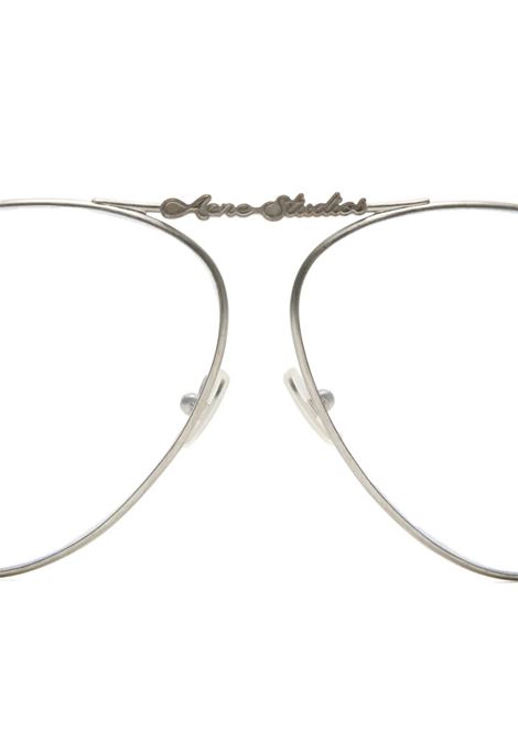 metal aviator sunglasses woman silver ACNE STUDIOS | C30063DWO